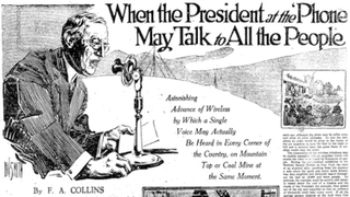 Illustration for article titled A Mobile Phone From 1922? Not Quite